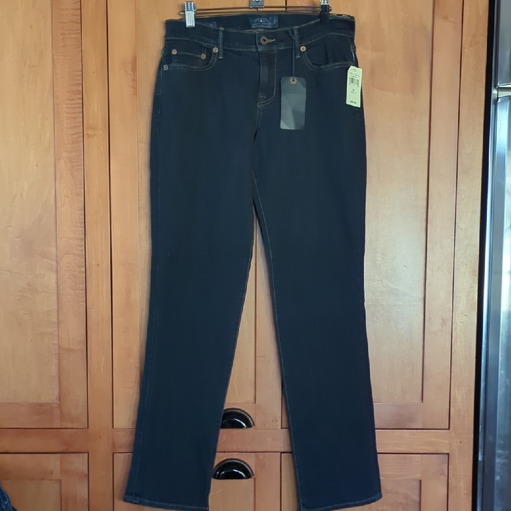 New Lucky Brand Women's Dark Blue Sweet'n Straight Leg Jeans 8/29